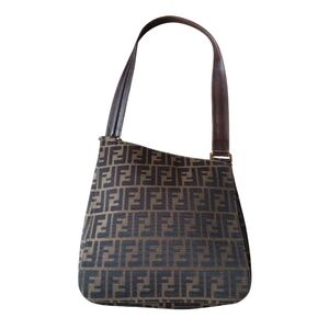 Fendi Zucca Monogram Shoulder Bag